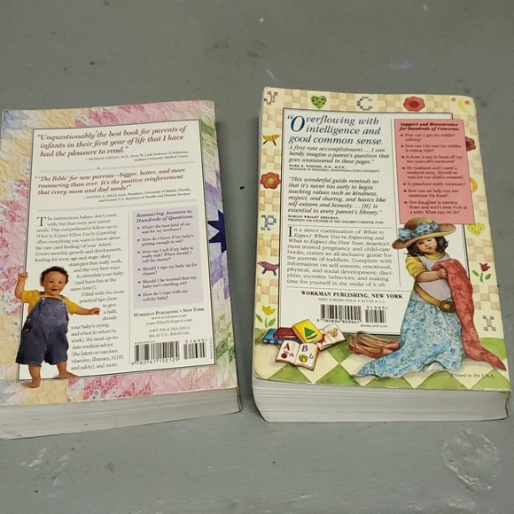 What to Expect Toddler and Baby book bundle - Picture 2 of 2